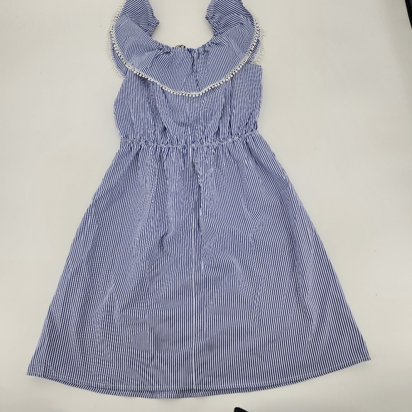Mini Molly Girls Striped Bardot Dress Size 12/14 - Picture 5 of 5